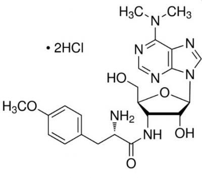 AppliChem Пуромицин дигидрохлорид, для биохимии, 25 мг (хранение 2-8°C)